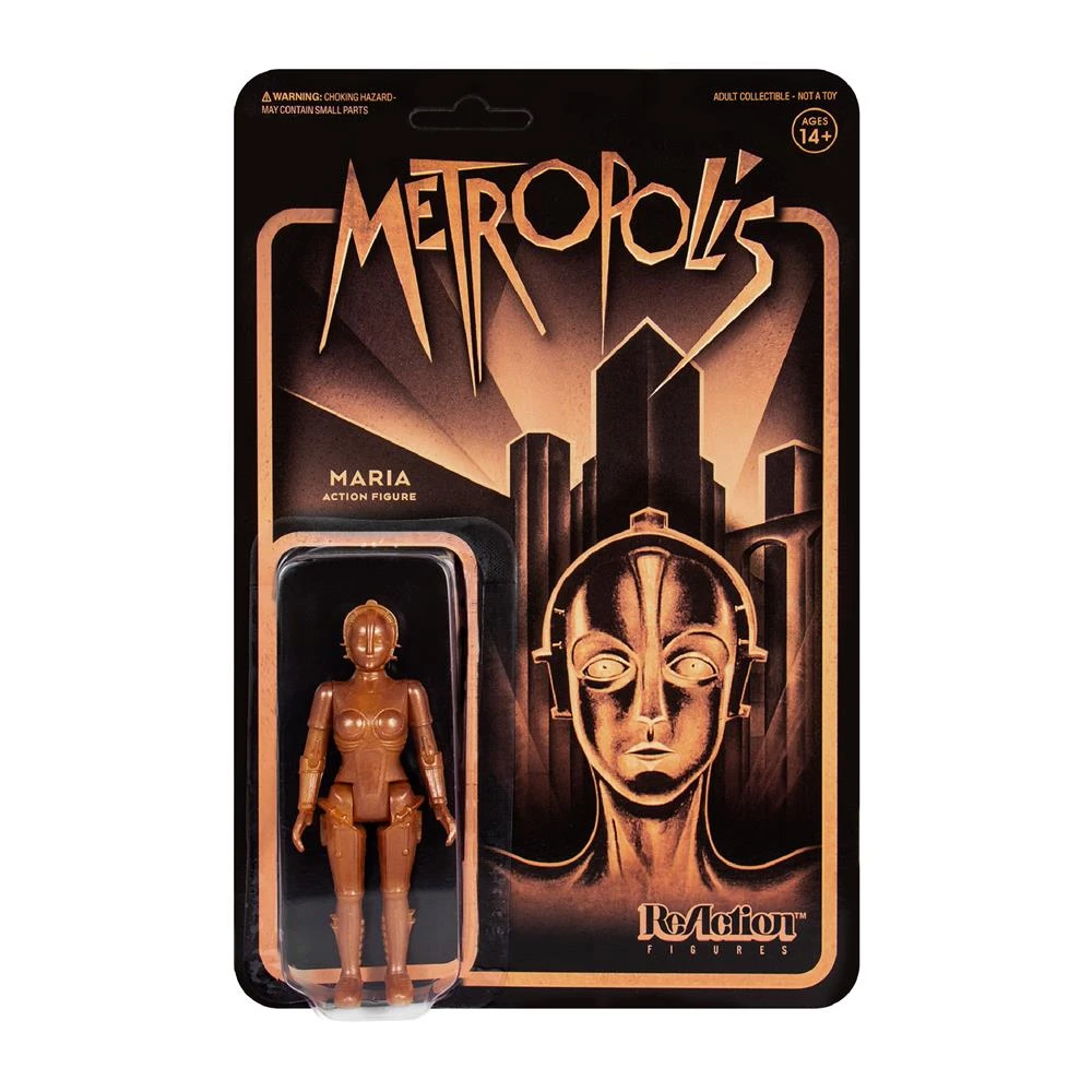 Super7 Metropolis ReAction Figure - Maria 3 Super7 Metropolis ReAction Figure - Maria