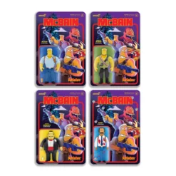 Super7 Animation The Simpsons - McBain 4 Figure Set