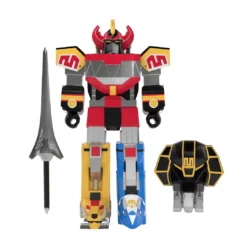 Super7 Mighty Morphin Power Rangers Reaction Figure Wave 1 - Megazord Movies & TV