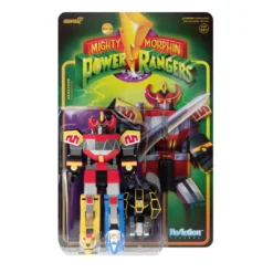 Super7 Mighty Morphin Power Rangers Reaction Figure Wave 1 - Megazord Movies & TV