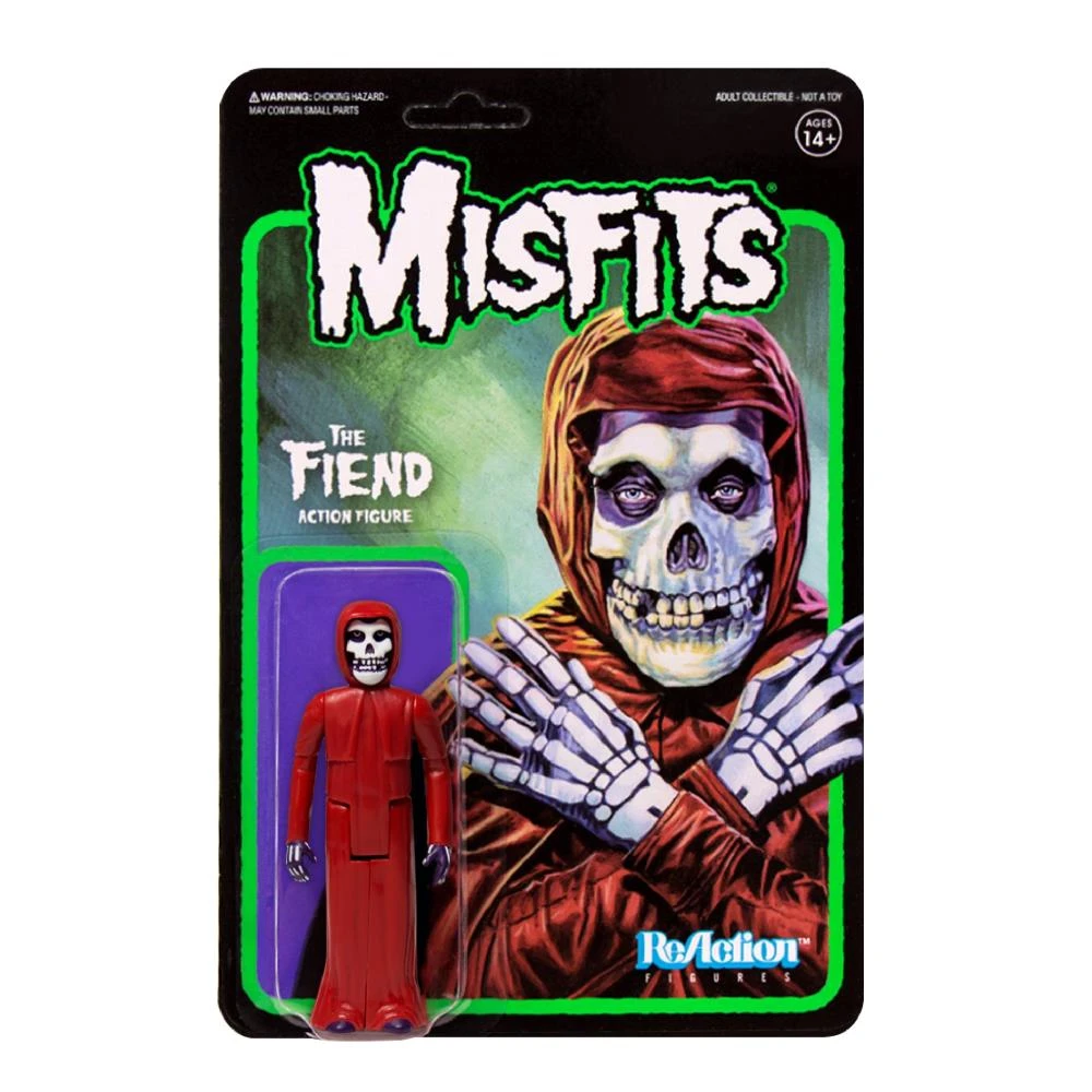 Super7 Music Misfits ReAction Figure - The Fiend (Crimson Red) 3 Super7 Music Misfits ReAction Figure - The Fiend (Crimson Red)