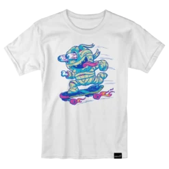 Super7 T-Shirt - Skating Mummy Boy Super7 Originals