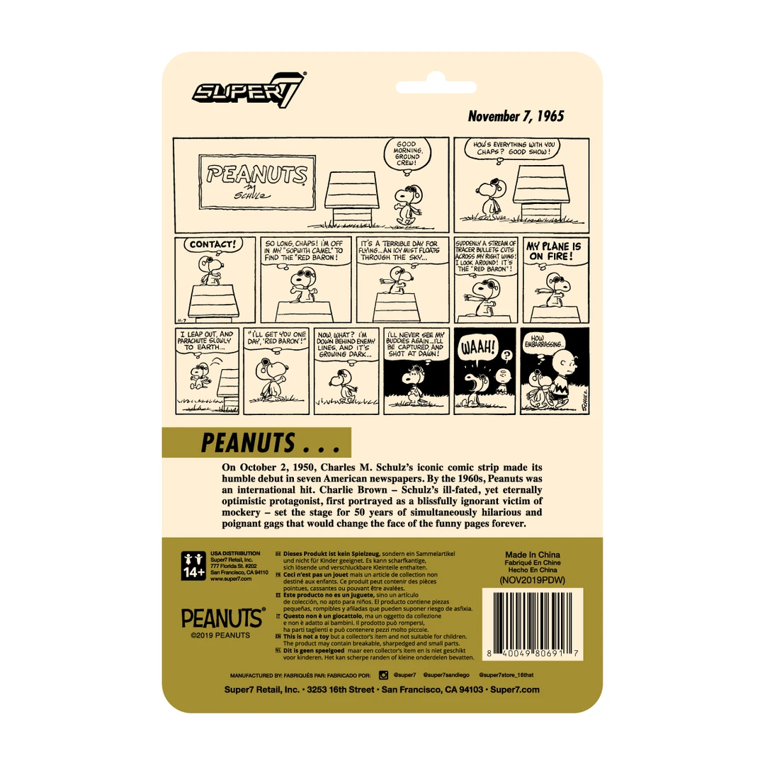 Super7 Peanuts ReAction Wave 2 - Snoopy Flying Ace 5 Super7 Peanuts ReAction Wave 2 - Snoopy Flying Ace