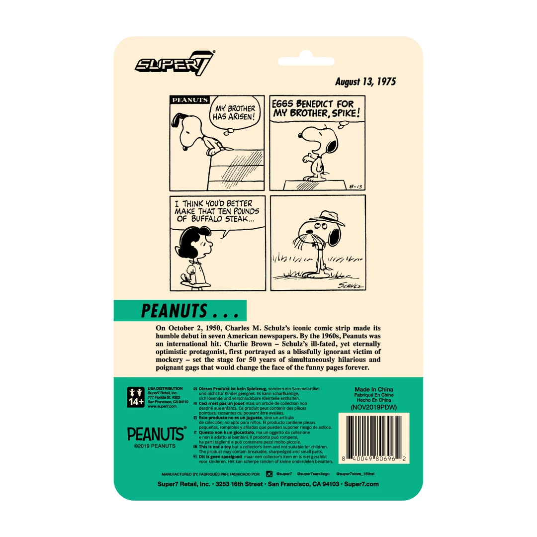 Super7 Peanuts ReAction Wave 2 - Spike 5 Super7 Peanuts ReAction Wave 2 - Spike