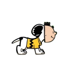 Super7 Peanuts Enamel Pin - Snoopy With Mask