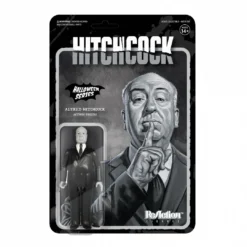 SUPER7 Sales 37 Super7 Alfred Hitchcock ReAction Figure - Grayscale