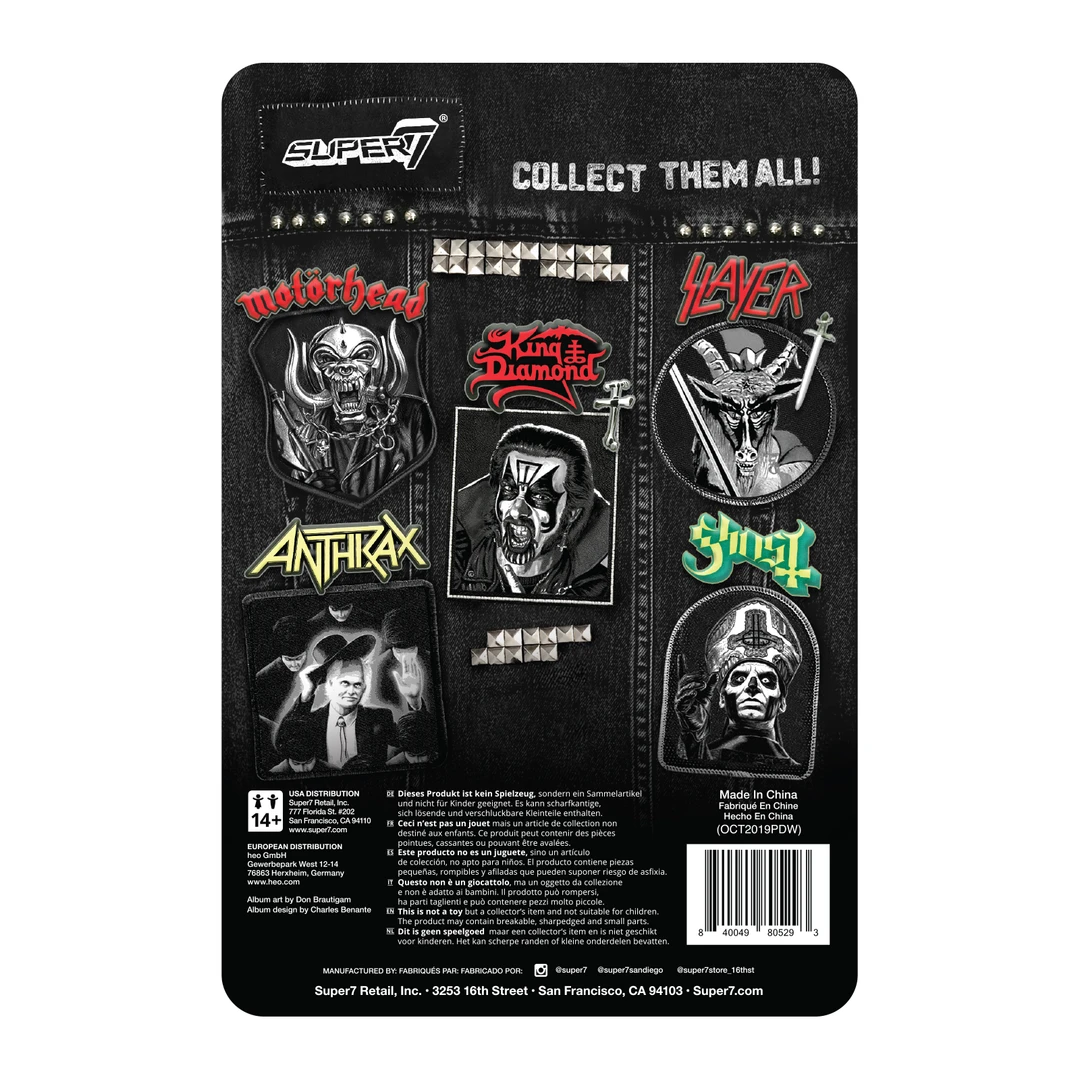 Super7 Music Anthrax ReAction Figure - Among The Living 5 Super7 Music Anthrax ReAction Figure - Among The Living