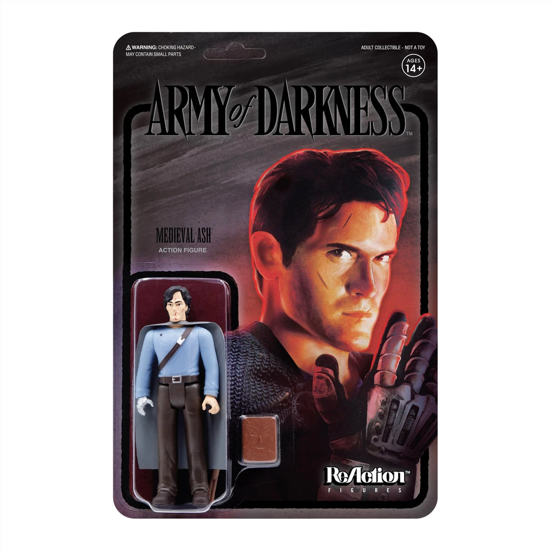 Super7 Army Of Darkness ReAction Figure Wave 2 - Medieval Ash (Midnight) Movies & TV 3 Super7 Army Of Darkness ReAction Figure Wave 2 - Medieval Ash (Midnight) Movies & TV
