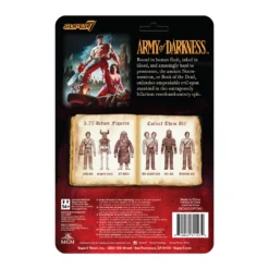 Super7 Army Of Darkness ReAction Figure Wave 2 - Medieval Ash (Midnight) Movies & TV 7 Super7 Army Of Darkness ReAction Figure Wave 2 - Medieval Ash (Midnight) Movies & TV