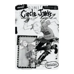 Super7 Music Circle Jerks ReAction Figure - Skank Man (Grayscale)