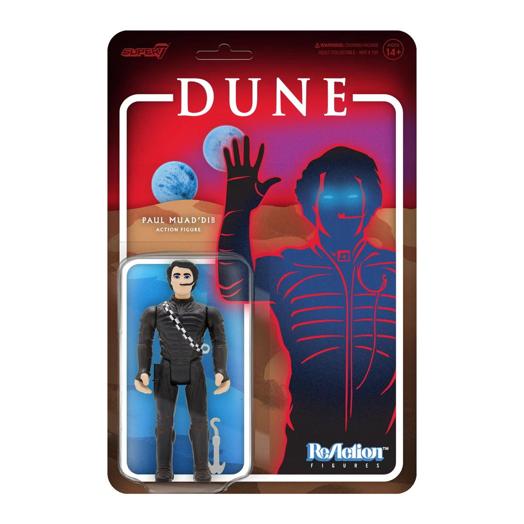 Super7 Movies & TV Dune ReAction Full Set - Wave 1 (Set Of 5) 6 Super7 Movies & TV Dune ReAction Full Set - Wave 1 (Set Of 5)