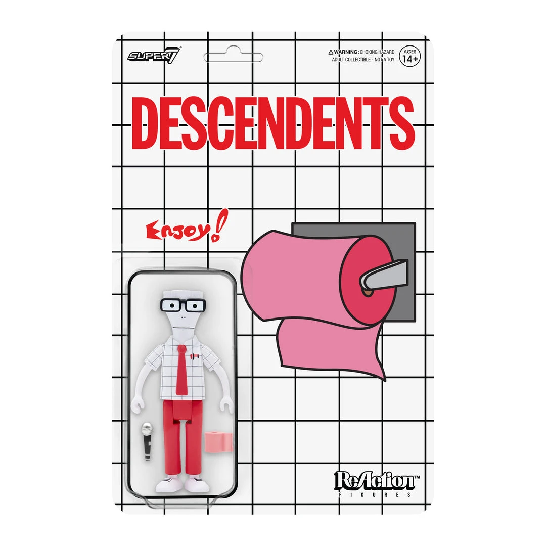Super7 Music Descendents ReAction Figure - Milo (Enjoy) 3 Super7 Music Descendents ReAction Figure - Milo (Enjoy)