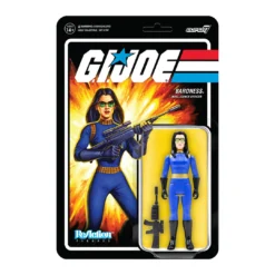 Super7 G.I. Joe ReAction Figures Wave 1 - Baroness Movies & TV