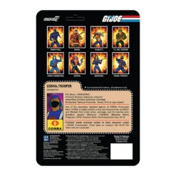 Super7 G.I. Joe ReAction Figures Wave 1 - Cobra Trooper Y-back (Pink) Movies & TV 9 Super7 G.I. Joe ReAction Figures Wave 1 - Cobra Trooper Y-back (Pink) Movies & TV