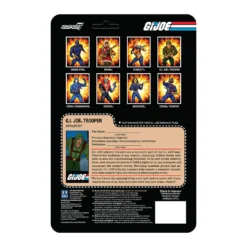 Super7 G.I. Joe ReAction Figures Wave 1 - Greenshirt (Pink)