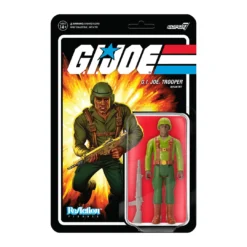 Super7 G.I. Joe ReAction Figures Wave 1 - Greenshirt (Brown) Movies & TV
