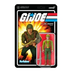 Super7 G.I. Joe ReAction Figures Wave 1 - Greenshirt (Tan) Movies & TV