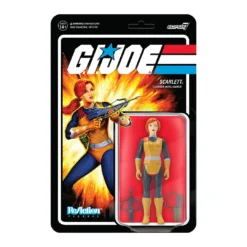 Super7 G.I. Joe ReAction Figures Wave 1 - Scarlett