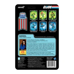 Super7 Movies & TV G.I. Joe ReAction Figures Wave 1b - Baroness (Glow Patrol) 9 Super7 Movies & TV G.I. Joe ReAction Figures Wave 1b - Baroness (Glow Patrol)