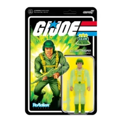 Super7 G.I. Joe ReAction Figures Wave 1b - Greenshirt (Glow Patrol) Movies & TV