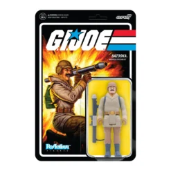 Super7 G.I. Joe ReAction Figures Wave 2 - Bazooka (Arctic) Movies & TV