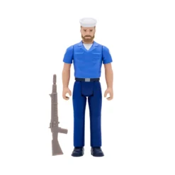 Super7 Movies & TV G.I. Joe ReAction Figures Wave 2 - Blueshirt Beard (Pink)