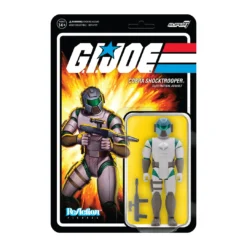 Super7 Movies & TV G.I. Joe ReAction Figures Wave 2 - Cobra Shocktrooper (Rifle A)