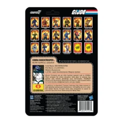 Super7 G.I. Joe ReAction Figures Wave 2 - Cobra Shocktrooper (Rifle B) Movies & TV 7 Super7 G.I. Joe ReAction Figures Wave 2 - Cobra Shocktrooper (Rifle B) Movies & TV