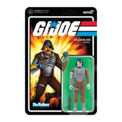 Super7 G.I. Joe ReAction Figures Wave 2 - Major Bludd Movies & TV