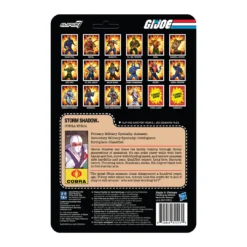Super7 Movies & TV G.I. Joe ReAction Figures Wave 2 - Storm Shadow 7 Super7 Movies & TV G.I. Joe ReAction Figures Wave 2 - Storm Shadow