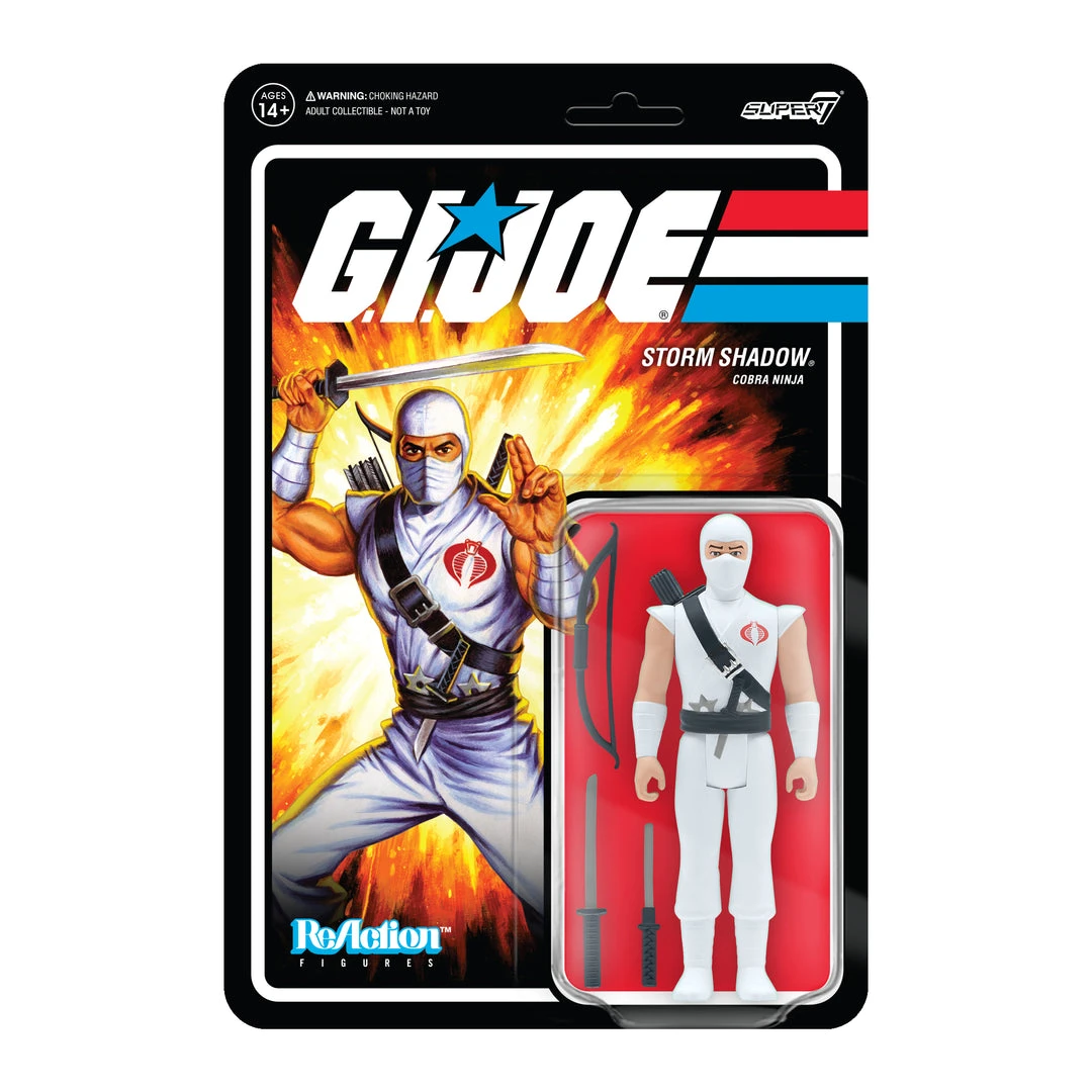 Super7 Movies & TV G.I. Joe ReAction Figures Wave 2 - Storm Shadow 3 Super7 Movies & TV G.I. Joe ReAction Figures Wave 2 - Storm Shadow