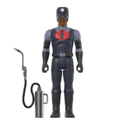 Super7 G.I. Joe ReAction Figures Wave 3 - Cobra Snakeling Factory Worker Clean-Shaven (Brown) Movies & TV