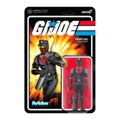 Super7 G.I. Joe ReAction Figures Wave 3 - Cobra Snakeling Factory Worker Clean-Shaven (Brown) Movies & TV