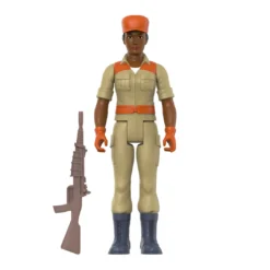 Super7 G.I. Joe ReAction Figures Wave 3 - Female Combat Engineer Bun Hair (Brown)