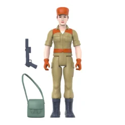 Super7 G.I. Joe ReAction Figures Wave 3 - Female Combat Engineer Bun Hair (Pink) Movies & TV