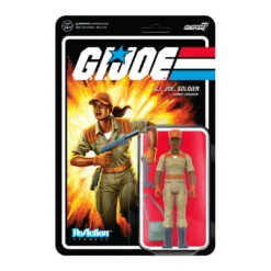 Super7 G.I. Joe ReAction Figures Wave 3 - Female Combat Engineer Ponytail Hair (Brown) Movies & TV