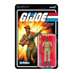 Super7 G.I. Joe ReAction Figures Wave 3 - Female Combat Engineer Short Hair (Brown)