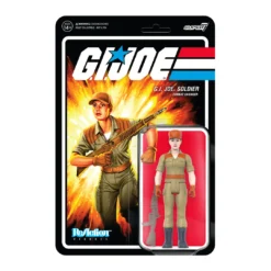 Super7 G.I. Joe ReAction Figures Wave 3 - Female Combat Engineer Short Hair (Pink) Movies & TV