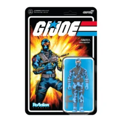 Super7 G.I. Joe ReAction Figures Wave 3 - Firefly (Comic Colors) Movies & TV