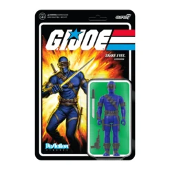 Super7 G.I. Joe ReAction Figures Wave 3 - Snake Eyes (Cartoon V2) Movies & TV
