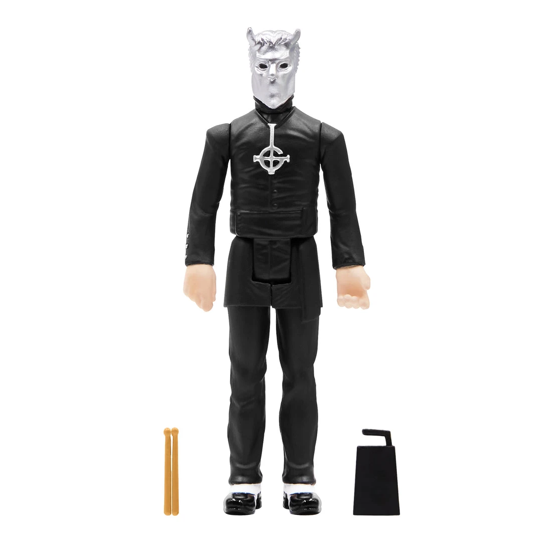 Super7 Ghost ReAction Figure Wave 2 - Meliora Nameless Ghoul (Cowbell & Drumsticks) Music 4 Super7 Ghost ReAction Figure Wave 2 - Meliora Nameless Ghoul (Cowbell & Drumsticks) Music