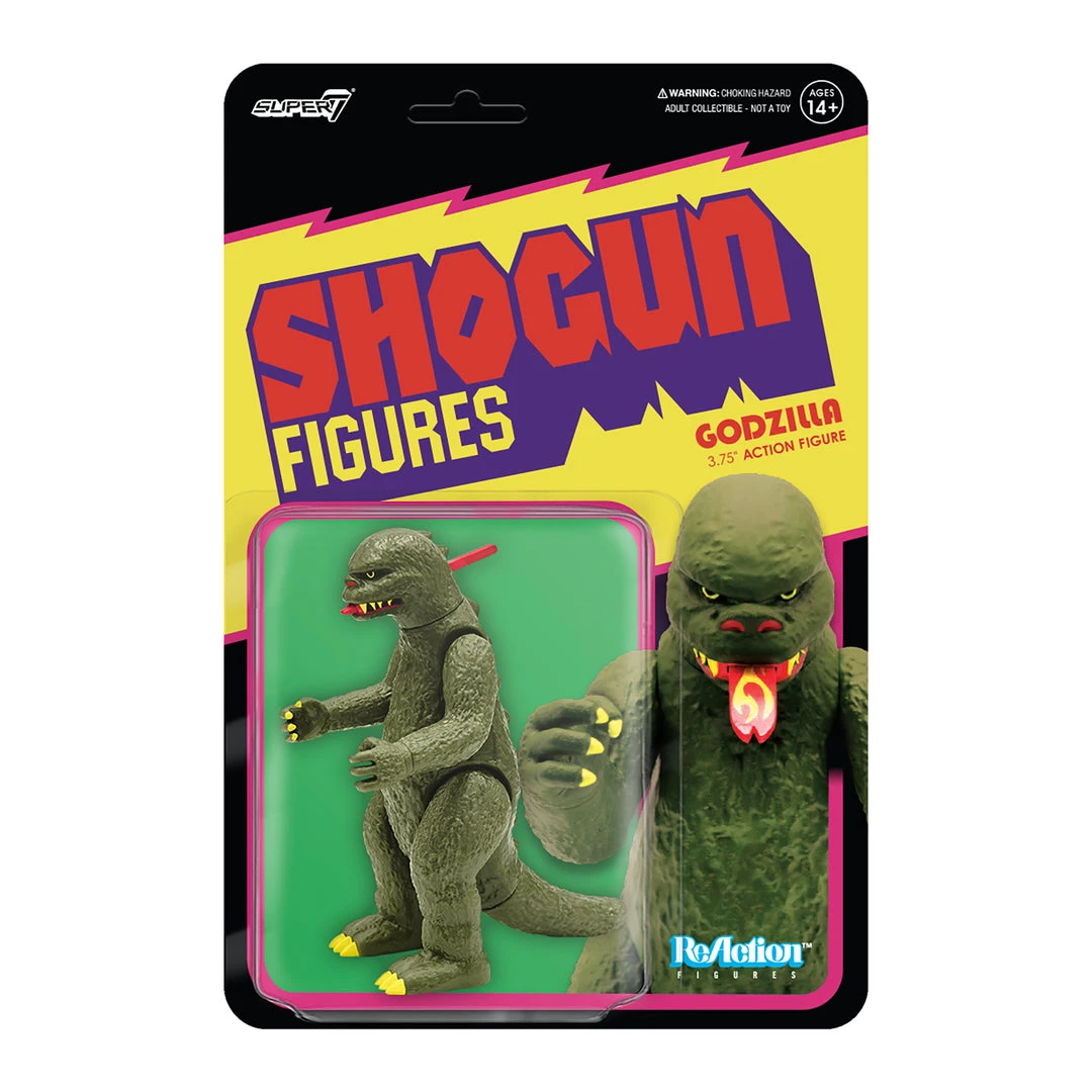 Super7 Godzilla ReAction Figure - Shogun (Dark Green) 3 Super7 Godzilla ReAction Figure - Shogun (Dark Green)