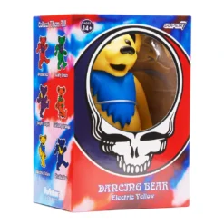 Super7 Grateful Dead Reaction Figure - Dancing Bear (Electric Yellow)