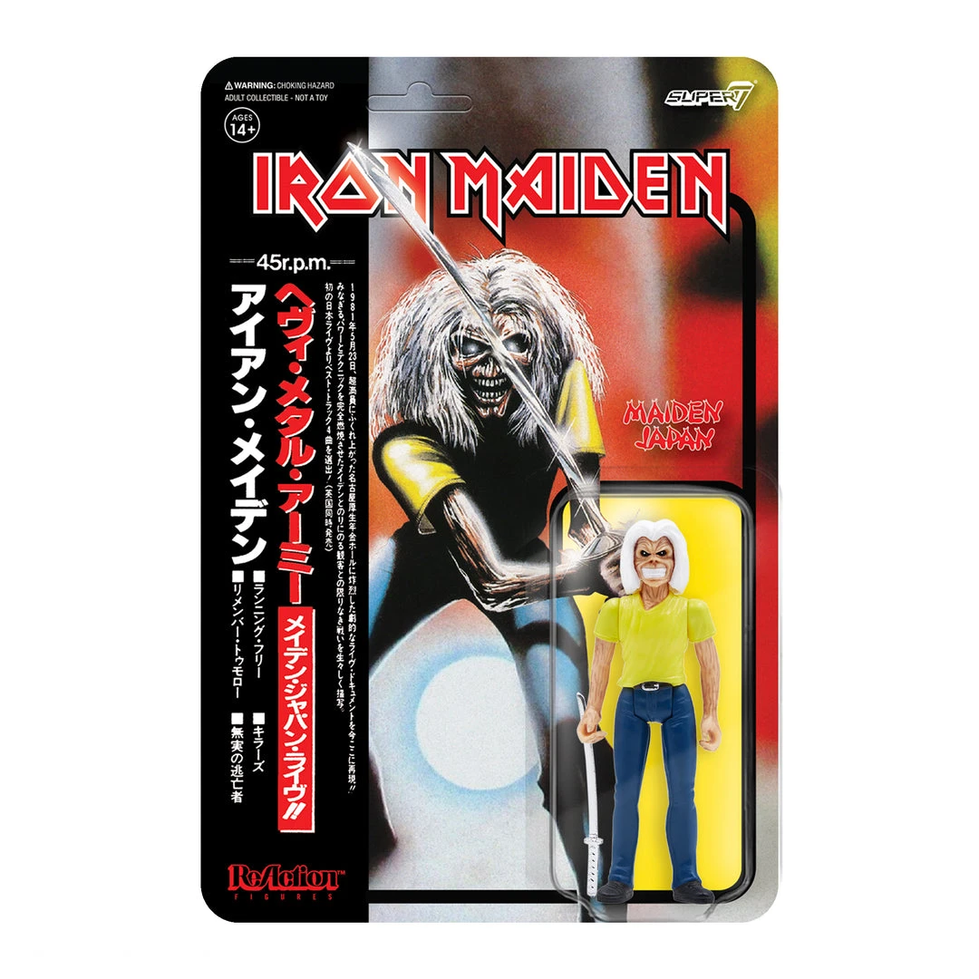 Super7 Music Iron Maiden ReAction Figure - Maiden Japan 3 Super7 Music Iron Maiden ReAction Figure - Maiden Japan