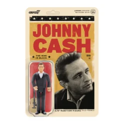 Super7 Johnny Cash ReAction Figure - The Man In Black
