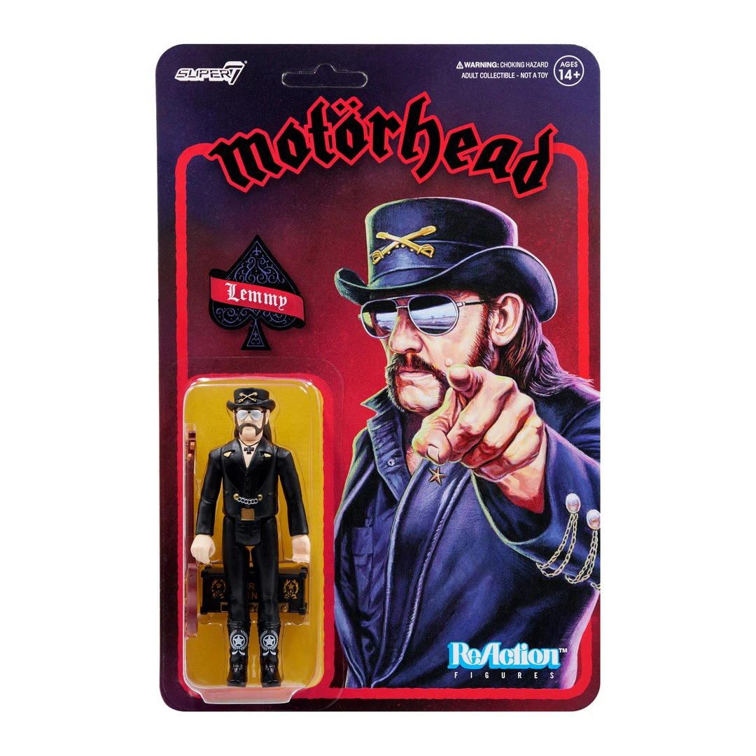 Super7 Music Motorhead ReAction Figure - Lemmy (Modern Cowboy) 3 Super7 Music Motorhead ReAction Figure - Lemmy (Modern Cowboy)