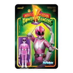 Super7 Mighty Morphin Power Rangers ReAction Figure Wave 2 - Pink Ranger