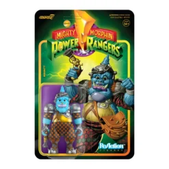 Super7 Movies & TV Mighty Morphin Power Rangers ReAction Figure Wave 3 - Squatt