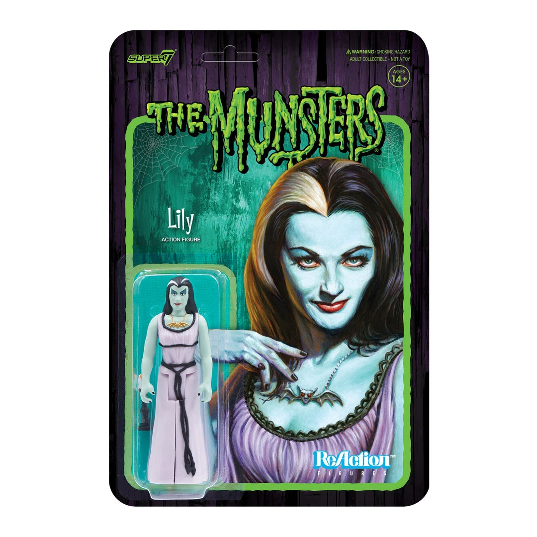 Super7 Monsters Munsters ReAction Figures Wave 1 - Lily 3 Super7 Monsters Munsters ReAction Figures Wave 1 - Lily
