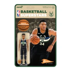 Super7 NBA Supersports Figure Wave 3 - Giannis Antentokuompo (Bucks) [Black Statement]